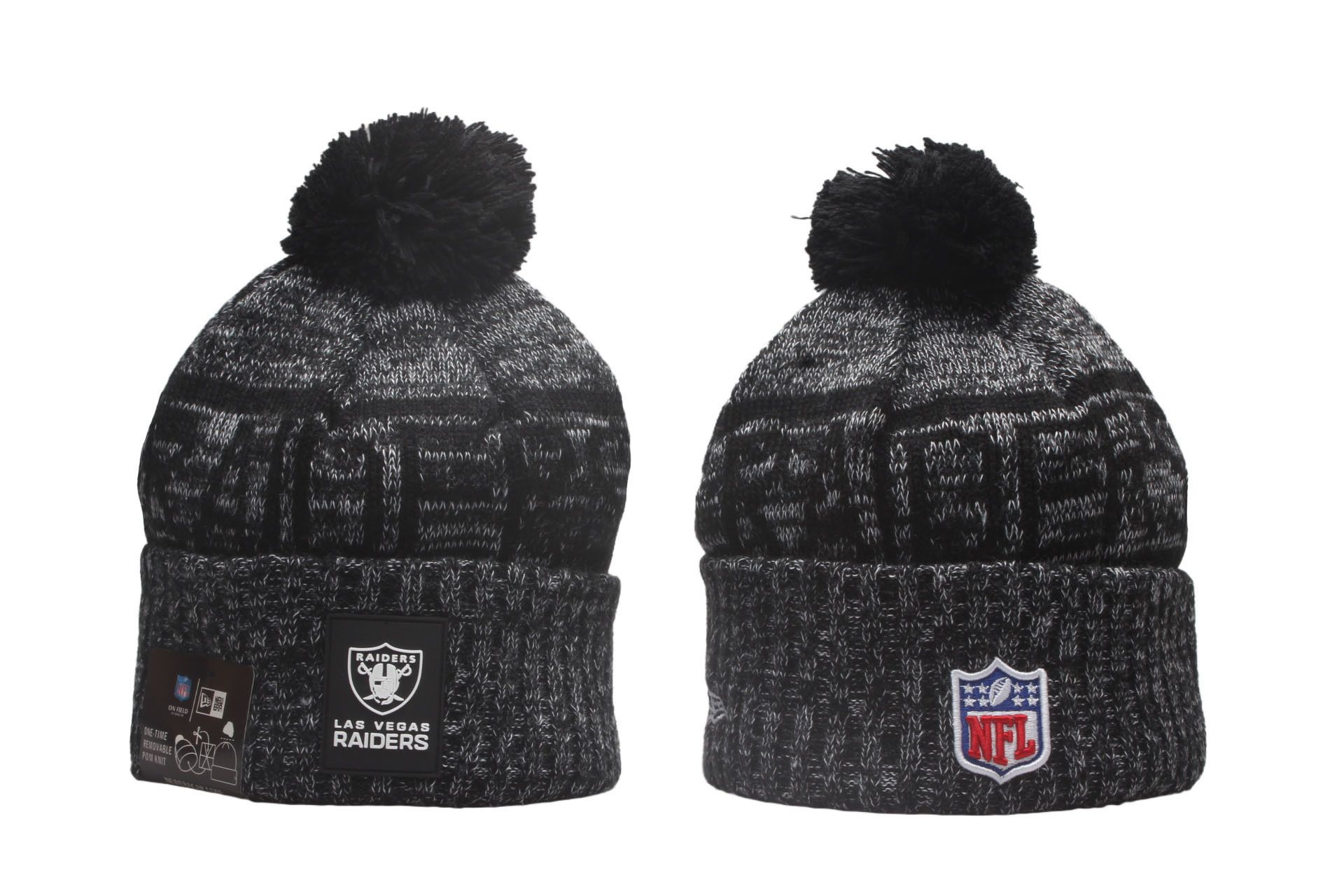 2025 NFL Oakland Raiders Hat beanie style 011